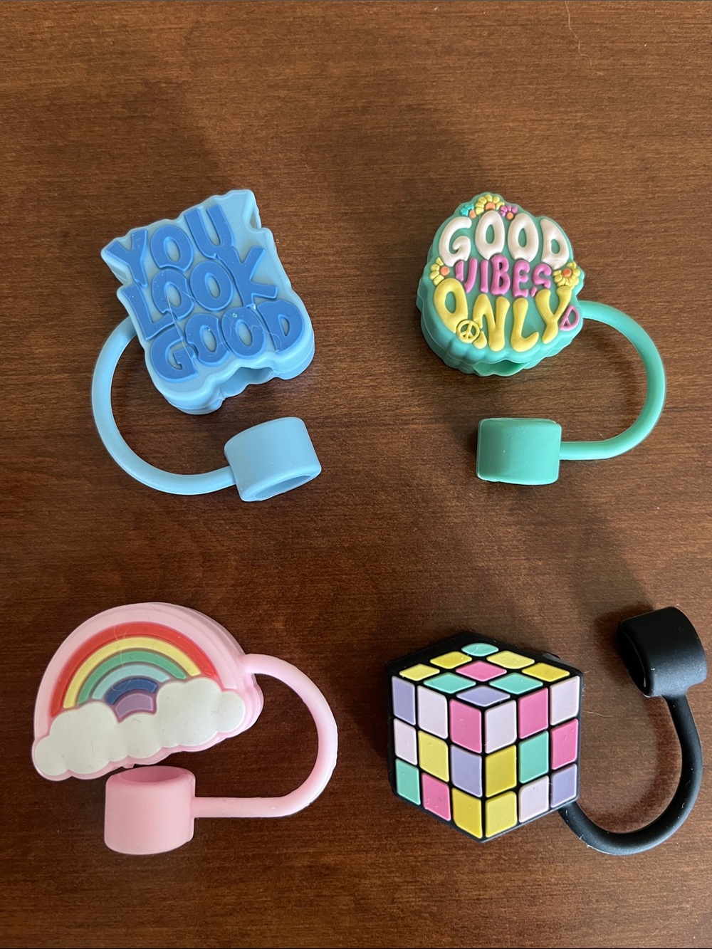 Cook with Color 10mm Straw Toppers